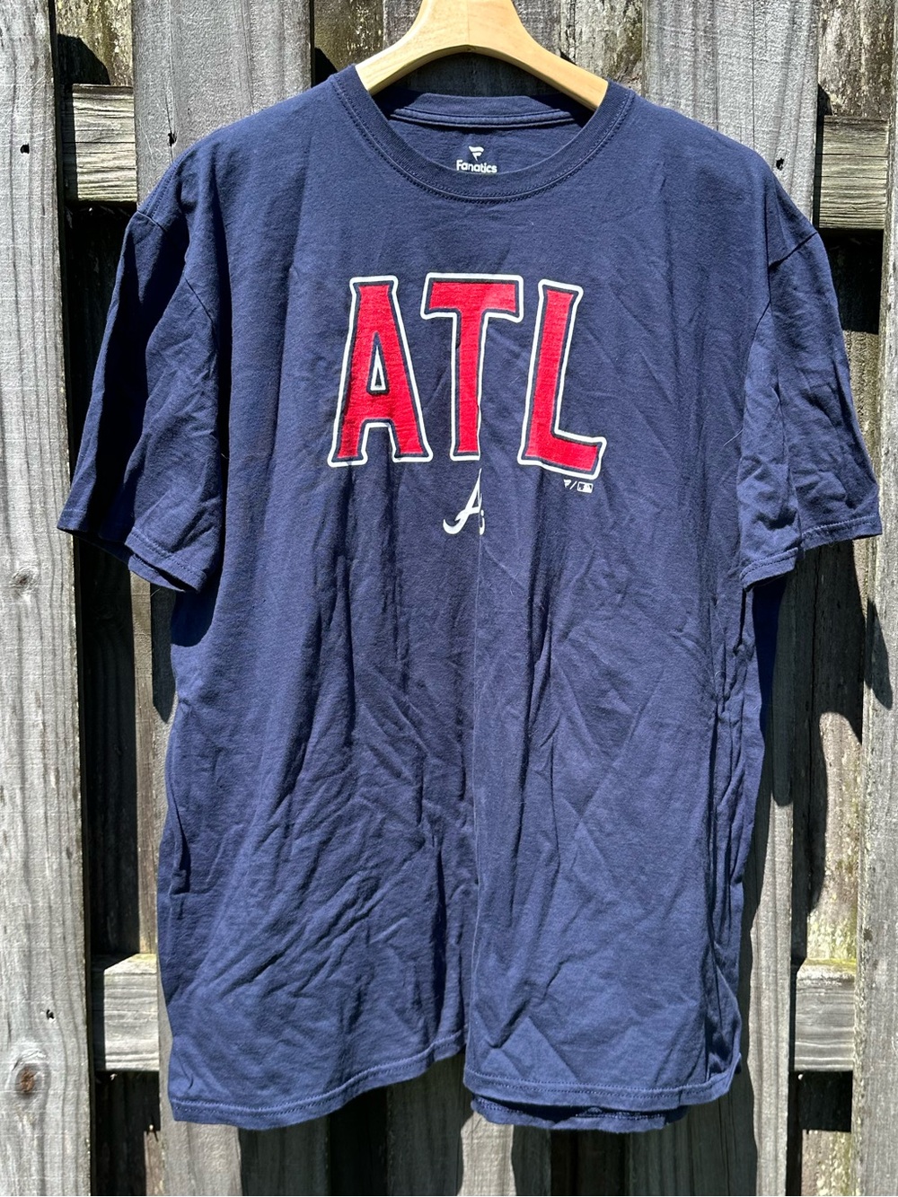 Men's Atlanta Braves Navy ATL Hometown T-Shirt Jesse Chavez